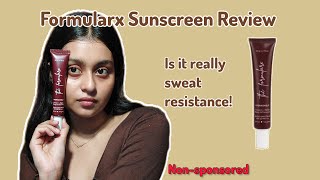 *Un-Sponsored* The Formularx Hydrashield Vitamin C+ Peptide Watery Gel Sunscreen Review