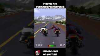 Road Rash in 4k (you cant hit women)  #ps1 #retrogaming