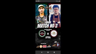 LIVE || KPL SEASON 4 || MATCH NO 2 ||MUJAHID MOTORS V/S GRAND PLAACE || AR PRODUCTION ||