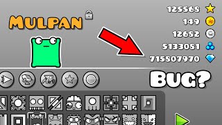 Diamonds bug? | Geometry dash 2.11