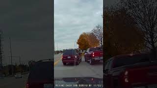 Lane change goes WRONG❗ #reddit #dashcam #car #crash #rexingusa