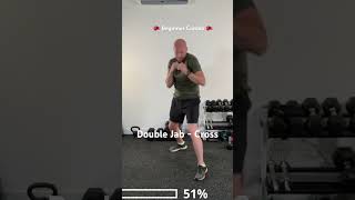 Beginner Boxing Combo - Double Jab - Cross