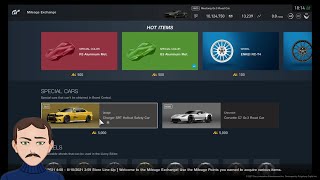 Gran Turismo Sport - Mileage Exchange Contents (August 3, 2021 - August 9, 2021)