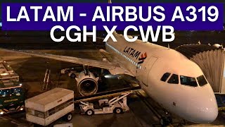 TRIP REPORT | LATAM Airlines - Airbus A319 - São Paulo (CGH) to Curitiba (CWB) | Premium Economy