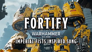 Fortify - An Imperial Fists Inspired Song #warhammer