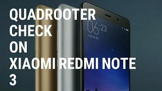 QuadRooter Scan on Xiaomi Redmi Note 3 [AT RISK]