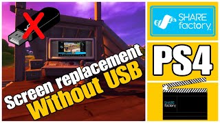 How to do Screen Replacements in Sharefactory NO USB NEEDED - 2020