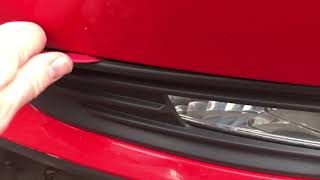 Ford Focus MK3 2015 Foglight trim removal