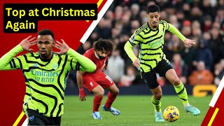 Arsenal Top At Christmas After Draw At Anfield