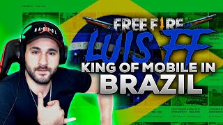 LUIS FF THE BRAZILIAN FREE FIRE MOBILE LEGEND OF ALL TIME