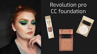 TESTING REVOLUTION PRO CC PERFECTING FOUNDATION - FIRST IMPRESSIONS