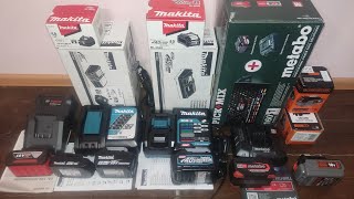 оригинальный аккумуляторы bosch makita Metabo black & decker и зарядки к ним