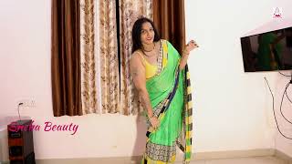 Saree draping tutorial | | Sari draping in easy steps | Sari | Poonam tiwari latest | sneha beauty