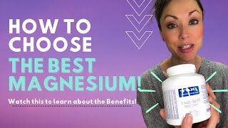 How to Choose the BEST Magnesium! PLUS TIPS & Health BENEFITS to Balance MOOD and IMPROVE SLEEP!