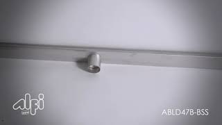 ALFI brand ABLD47B-BSS 47" Brushed Stainless Steel Linear Shower Drain with Solid Cover