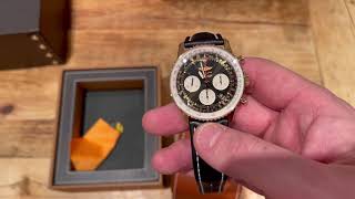 UNBOXING - ROSE GOLD Breitling Navitimer B01 - A true pilots classic