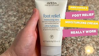 Why I keep buying this Aveda Foot Relief Creme