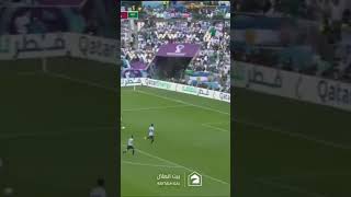 الهدف الاول سعودي اول من صالح الشهري 🔥💚.