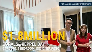 For Sale Corals@Keppel Bay | Luxury Designer Renovation With First Class Marina Living, 2 Bedroom