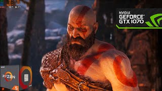 GOD OF WAR PC Performance Test on All Graphics Settings | Ryzen 5 2600 + Nvidia GTX 1070 + 16 GB RAM