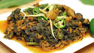 Palak Keema recipe | Ground Beef with Spinach