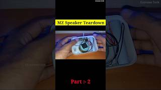 MZ M412SP Bluetooth Speaker Teardown, mz bluetooth speaker teardown, inside mz speaker