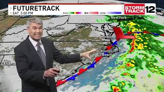 North Carolina Meteorologist Les Still Is Tracking a Wet But Warm Start To The Weekend