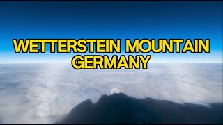 Flying Over the Wetterstein Mountain (4K UHD) - Relaxing music with the wonderful natural landscapes