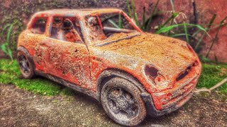 Restoring Abandoned Model Car: 1:18 Mini Cooper