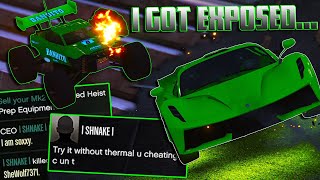 I got Exposed... I am CHEATING... [GTA Online]