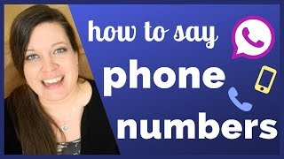 How to Say American Phone Numbers with the Right Stress and Intonation So That People Understand You