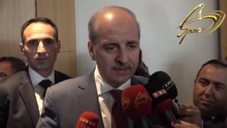 BAŞ BAKAN YARDIMCISI NUMAN KURTULMUŞ AZERBAYCAN TV ÖZEL AÇIKLAMA  SPACE TV