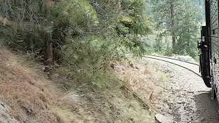 A ride on the Kettle Valley steam engine in Summerland.