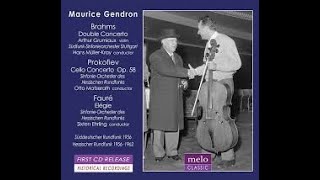 Faure l Elegie Op.24 l Maurice Gendron