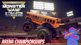 Monster Jam Steel Titans 2 Career Mode | Freestyle, 2 Wheel, and Racing Gameplay with FUN Commentary