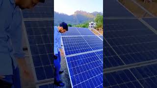 550watt solar panels Installation #solarpanel #550wattsolarpanel #funoftechnologies