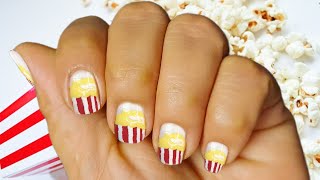 Popcorn Nail Art #Shorts