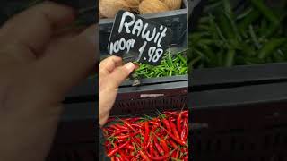 Cabe rawit mahal 32K /100 gram rawit sultan 🙏🏾 #kehidupandibelanda #belanda #ramadan #rawit