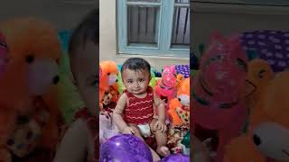 Baby Boy with toys #tween #child #baby #dhyanam #fun #comedy  #cute #play #toys  #ytshorts