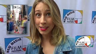 Red Carpet Interview with Actress Jessie Barr of Om City