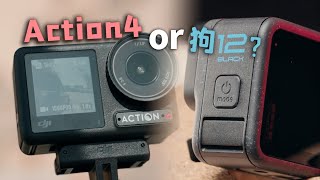 GoPro12和Action4怎么选？果然还是亲手用过了才知道差别