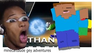 (RIP Etika) ETIKA REACTING TO MINECAFTDUDE ADVENTURES!!!!!1