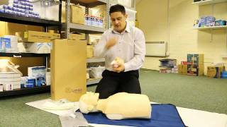 Laerdal Little Anne Manikin (CPR Manikin) - Unboxing, maintaining. Demo by First Rescue.