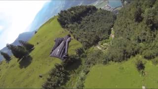 Volando con Traje Aéreo en Suiza