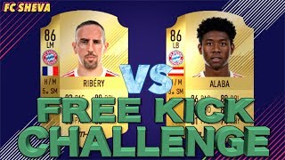 ШТРАФНЫЕ УДАРЫ | FREE KICK CHALLENGE | RIBERY VS ALABA