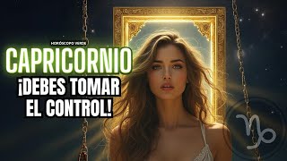 ♑ ¡CAPRICORNIO, EL CONTROL ES TUYO! 💪 DECEPCIONES Y OPORTUNIDADES 🚀