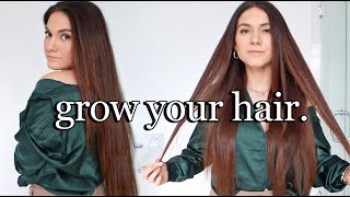 NO BS TIPS ON HOW TO GROW YOUR HAIR FASTER !! | Hair Growth Tips for Long & Healthy Hair