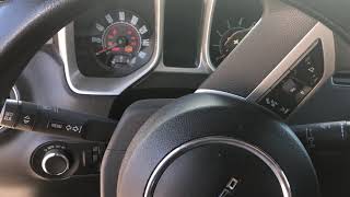 2011 chevy camero oil life reset