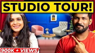 Abhi and Niyu's 1 CRORE studio tour #abhiandniyu