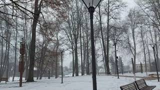 Pasivaikščiojimas Revuonos parku žiemą | Winter Walk in Revuona Park